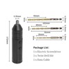 Electric Screwdriver, Wireless Electric Screwdriver with 3-Piece Twist Drill Tool