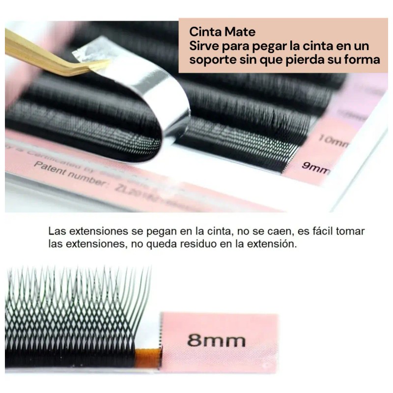 Blister Yy .07 Extensiones De Pestañas Nagaraku Hawaiano