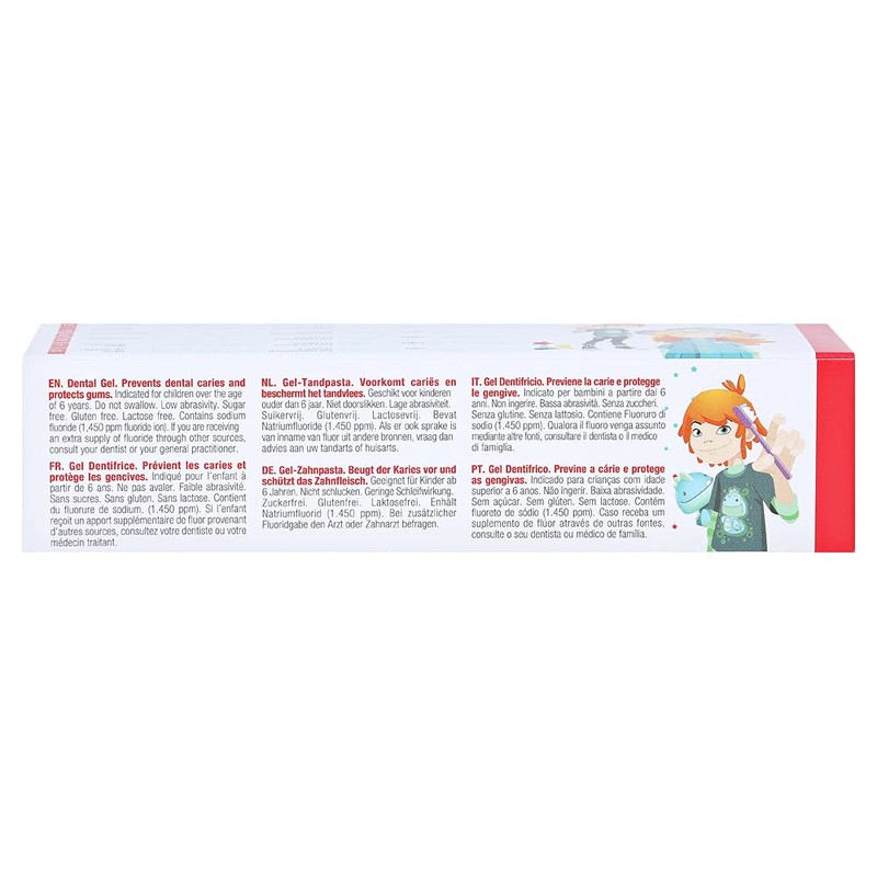 Vitis Junior Gel toothpaste 75 ml