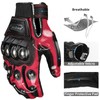 ILM Alloy Steel Touchscreen Bicycle Motorcycle Motorbike Powersports Racing Gloves