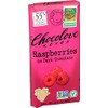 Chocolove Xoxo Raspberries In Dark Chocolate Bar -- 3.1 Oz