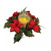 Country Silk Deluxe 12" Christmas Candle Ring for 4.5" Pillar