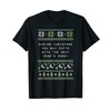 Kaufen Sie Geschenke mit den nächsten Jahres Geld Weihnachtssprüchen T-Shirt