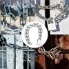 Bicycle Chain Lock, 80 cm Bicycle Lock, Security Chain, Motorcycle