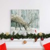 Renditions Gallery Reindeer and Cardinal Wall Art, Cute Christmas Artwork,