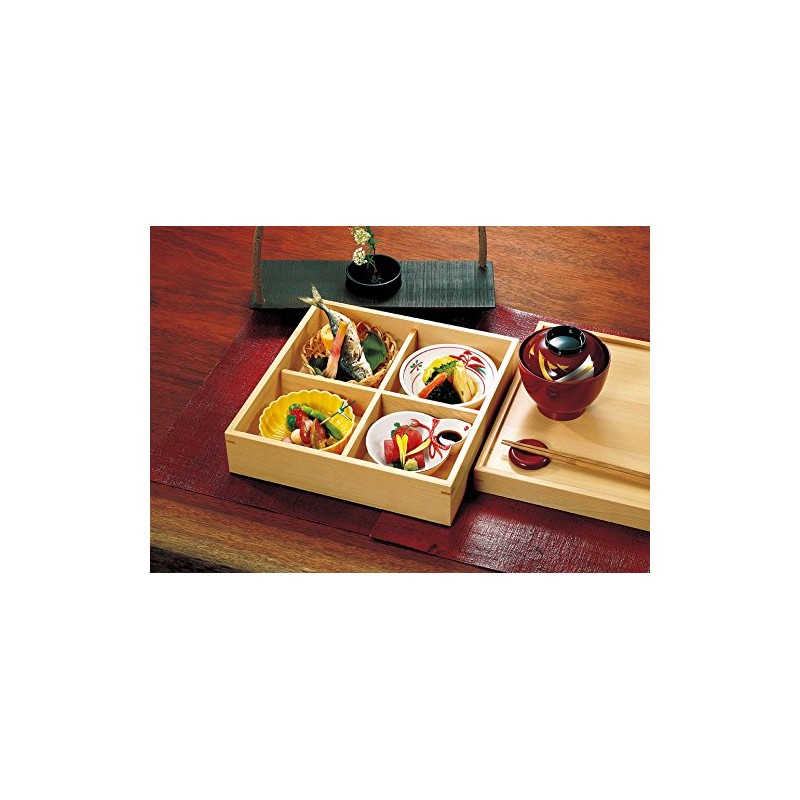 yamako- Hinoki Cypress, 松花堂 Bento Layering Slip On Lid, Lid,