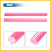BULLSPANN 36pcs Pink Bicycle Reflector Reflective Edition Durable ABS Night