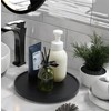 10-inch Black Wood Lazy Susan Organizers, ACIAZAAZ Lazy Susan Turntable