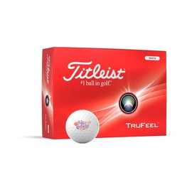 Titleist TruFeel 'Happy Birthday' Logo Golf Ball, Pack of 12
