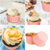 Pack of 100 Muffin Cases Paper, Cupcake Moulds Paper, Foil