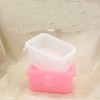 2PCS Plastic Nail Soaking Bowl Nail Soaker Box Nail Polish
