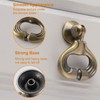 MOROBOR Antique Cabinet Pull Handle,6pcs Antique Pendant Ring Pulls Drop