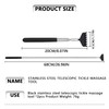 Pack of 2 Stainless Steel Back Scratchers, Robust Scratching Hand