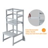 Zytty Toddler Step Stool Toddler Kitchen Stool, Adjustable-Height Toddler Tower