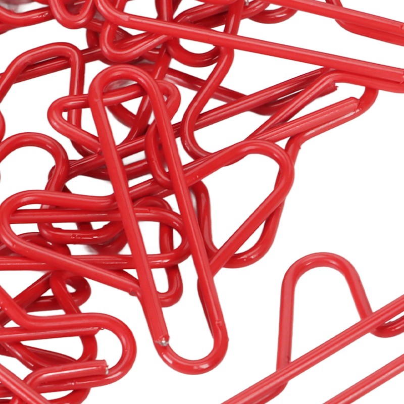 100Pcs Plane Shaped Paper Clips Cute Anti Slip Multipurpose for