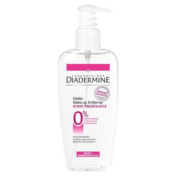 Diadermine Jelly High Tolerance Make-Up Remover Pack of 3 x