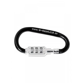 Held Carabiner Lock for Helmets