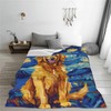 Golden Retriever Blanket for Golden Retriever Lovers, Puppy Gifts for