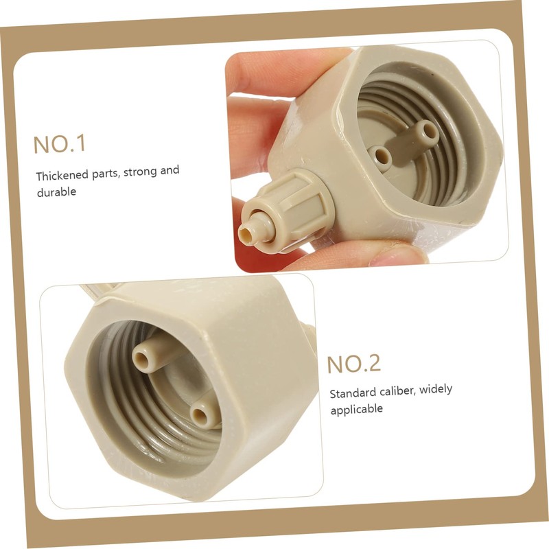 BESPORTBLE Aquarium Air Stone Accessories DIY Co2 Generator Bottle Caps