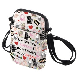 MNIGIU Korean Lover Gift Korean Obsessed Crossbody Bag Korean Tv Fans Gift Korean Drama Addicts Handbag, Drama