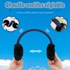 SEYUFN Earmuffs for Girls, Soft Plush Ear Warmers Kids Adjustable