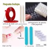 Dolores Jelly Pegamento Uñas Postiza Sticker Decoracion Producto Kit