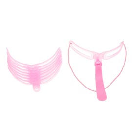 FOMIYES 3sets Eyebrow Stencil Kit Brow Templates Easy Application Eyebrow Tool