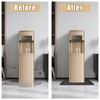 24x16x0.8 Inch Waterproof Water Cooler Mat with Raised Edge -