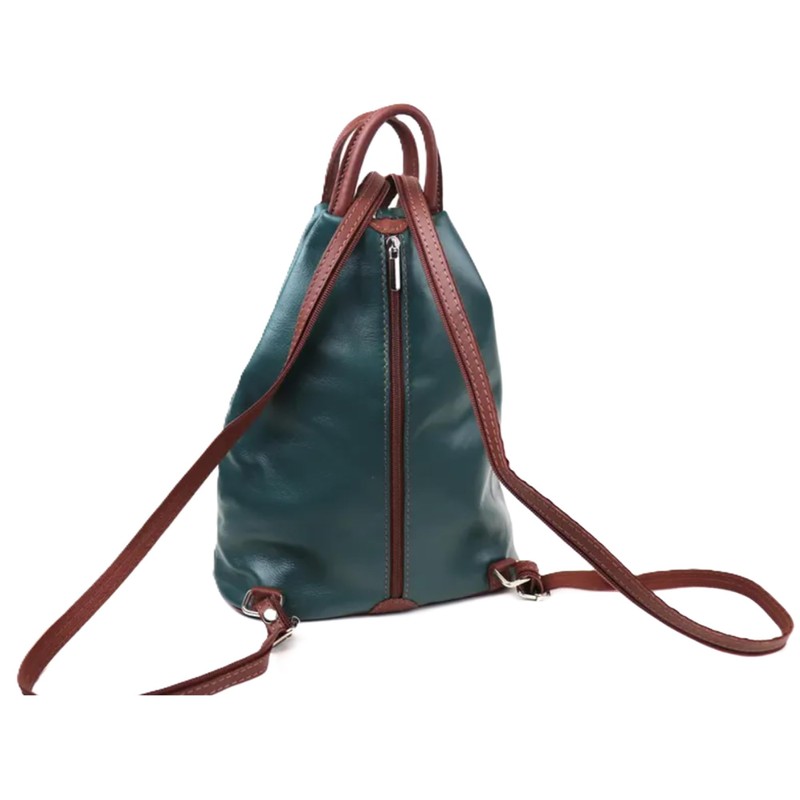 Handbag Bliss Womens Vera Pelle Super Soft Italian Leather Backpack