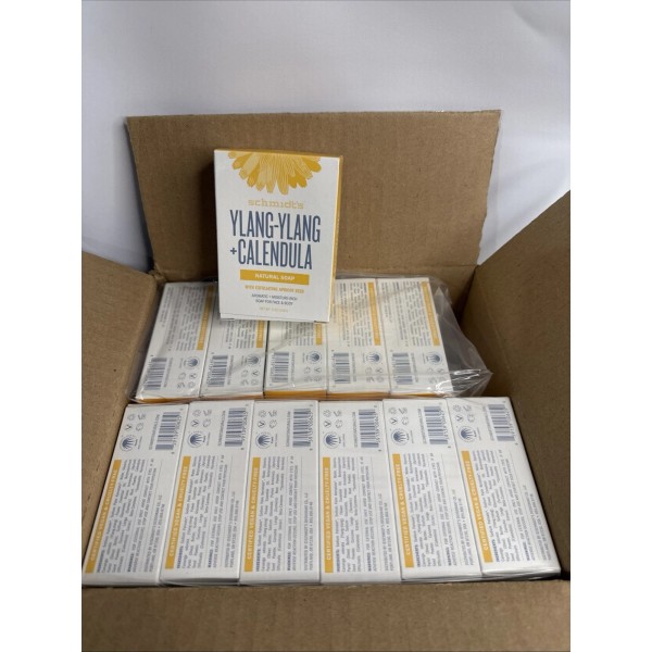 Schmidt’s Box Of 24 Schmidt’s Ylang-Ylang + Calendula Natural Soap
