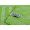 Respekt Microfibre 10-Piece Tea Towel Set, Orange/Green – Original As