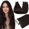 Full Shine Invisible Tape in Hair Extensions 14 Inch Machine