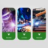 Welding Glasses TIG Welder Protective Goggles Flip Cover Comfortable for