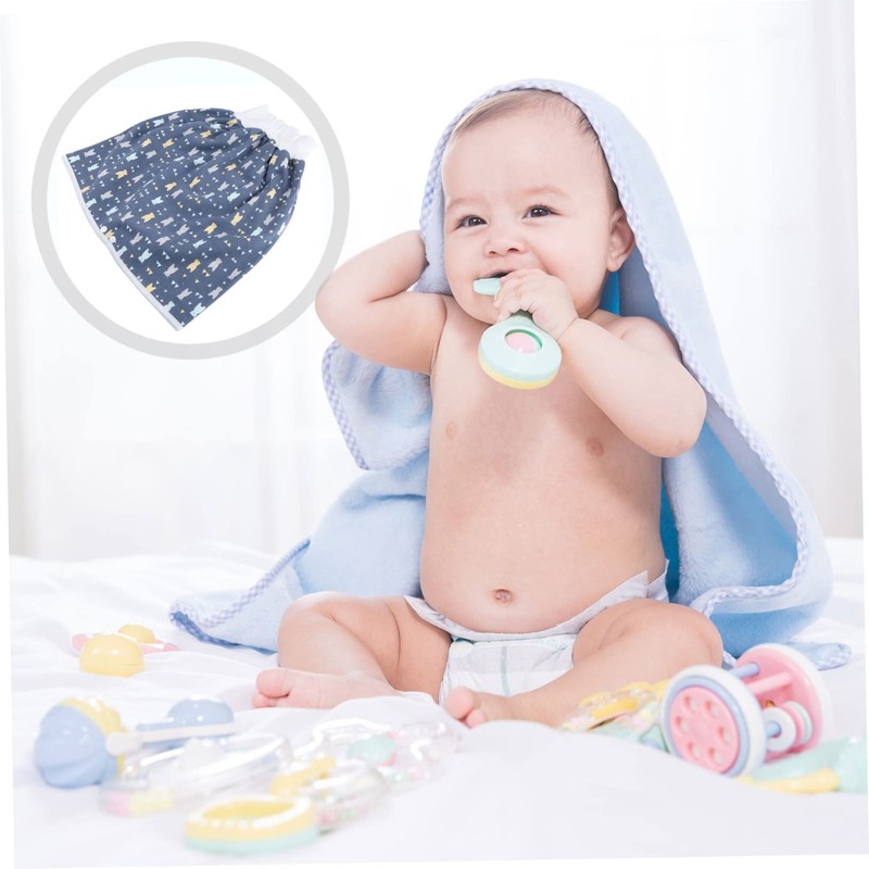 LIFKOME 1Pc High Waist Nappy Skirt for Adorable Potty Training