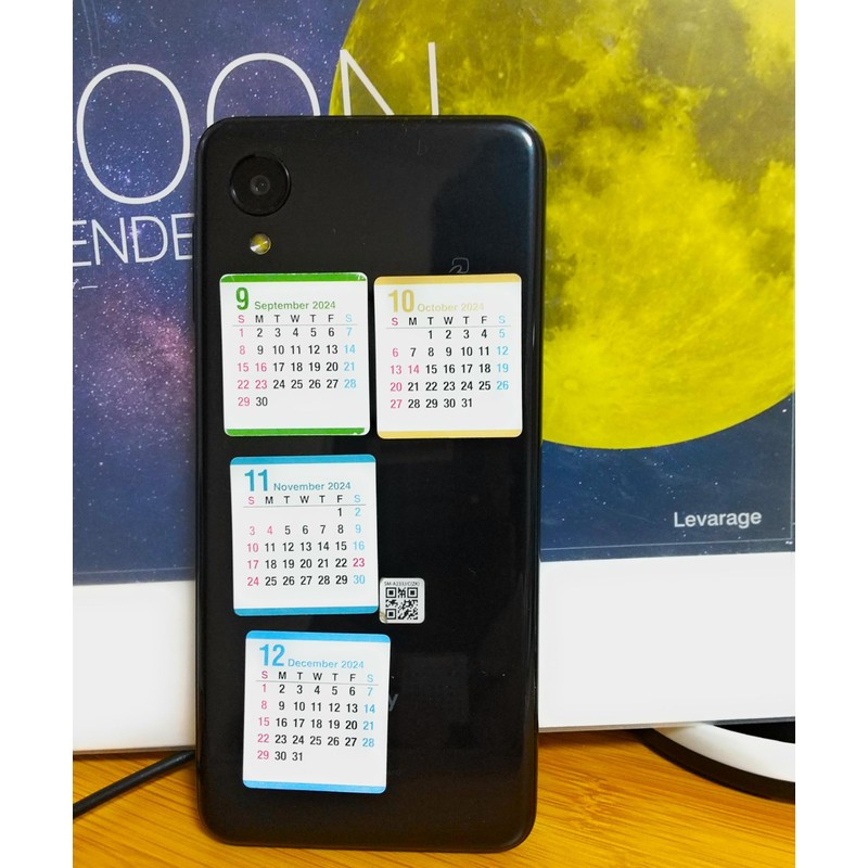 【2026 Version】 Levarage Calendar Sticker Removable and Re-attachable Sticker Calendar