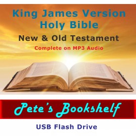 King James Version Bible (KJV) MP3 Audio on USB Flash Drive