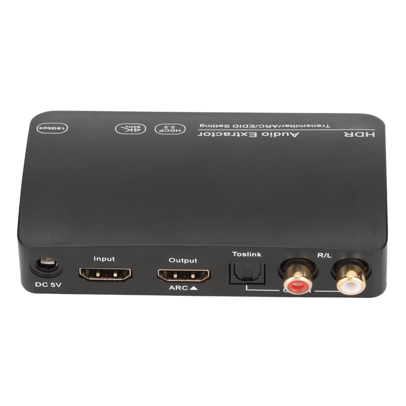 HDR HD Multimedia Interface Sound Extractor HD 4K 60Hz RCA
