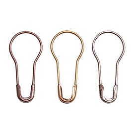 Loop Pins by Tim Holtz Idea-ology, Pack of 24, Nickel, Brass and Copper Finishes, TH93200