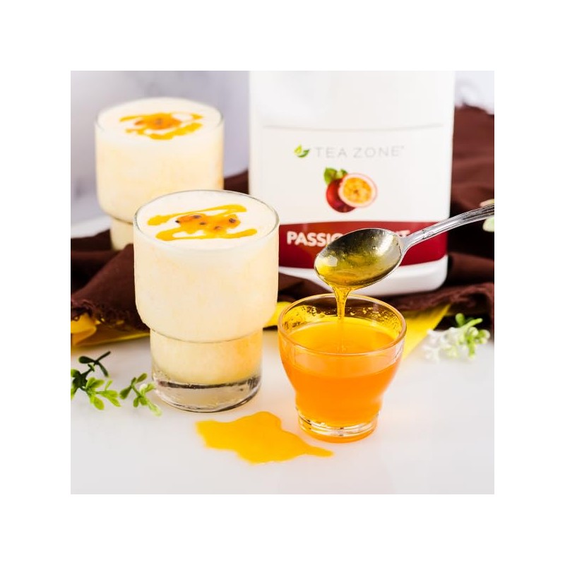 Tea Zone 64 fl. oz Passion Fruit Syrup