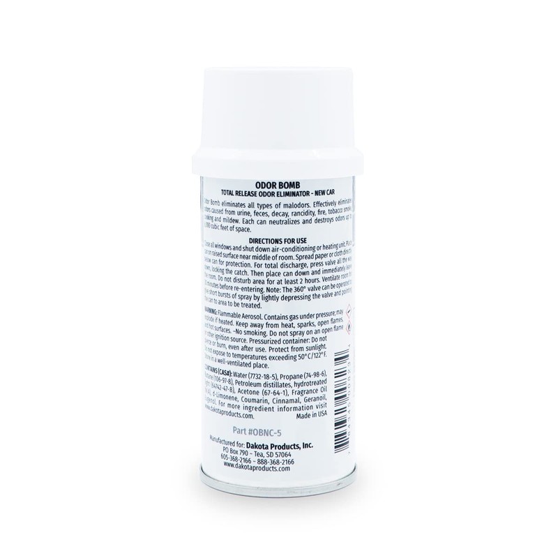 5oz. Dakota Odor Bomb Car Odor Eliminator - New Car