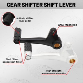 CHIFUN Gear Shift Lever Pedal Left Heel Shifter Replacement for Ducati Monster 659 696 795 796 1100 2009-2013 Monster 821 1200 S 2015-2018 Streetfighter 848 2012-2015