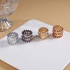 QishGO Fashion Stretchable Twist Folding Ring 2 in 1 Magic