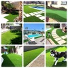Realistic Thick Artificial Grass Turf Lawn -Indoor Outdoor Garden Lawn