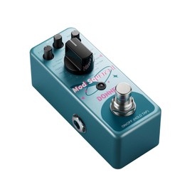 Donner Guitar Effector Modulation 16 Modes (Chorus, Phaser, Tremolo, Flanger, Rotary, Vibrato, Wow, Low Definition) True Bypass Mod Square II