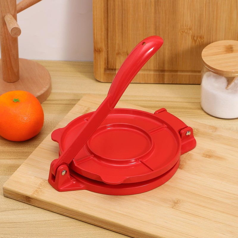 IMIKEYA 6 Inch Tortilla Press & Pizza Dough Maker -