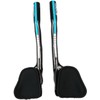 Aero Bars TT Bike Armrest Handlebars Blue 3K Gloss Carbon