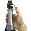 Vin Bouquet Pump and Stopper Champagne Metal Stopper and Pump,