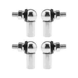 OTOTEC L Form Kugel Gelenkstange Winkelgelenk 4-teiliges Winkelverbindungs Kugelgelenk Kit mit Federklemme Staubdichtung CS DIN 71802 M10 2 Vorwärts+2 Rückwärts