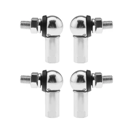 OTOTEC L Form Kugel Gelenkstange Winkelgelenk 4-teiliges Winkelverbindungs Kugelgelenk Kit mit Federklemme Staubdichtung CS DIN 71802 M10 2 Vorwärts+2 Rückwärts