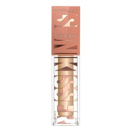Maybelline Sunkisser Iluminador Líquido, Efecto Sol al Instante, Fórmula de Larga Duración por 12 Horas, Enriquecida con Vitamina E y con Aplicador XL, Tono All Star, 4.7 ml